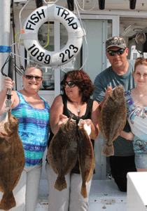 The family that catches RI fluke together stays together.